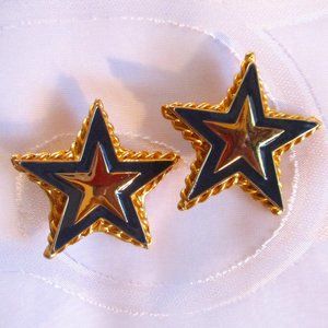 CATHERINE STEIN STAR EARRINGS - NWT